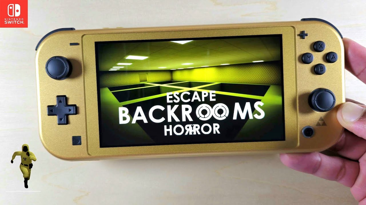 Escape - Backrooms Horror Nintendo Switch Lite Gameplay