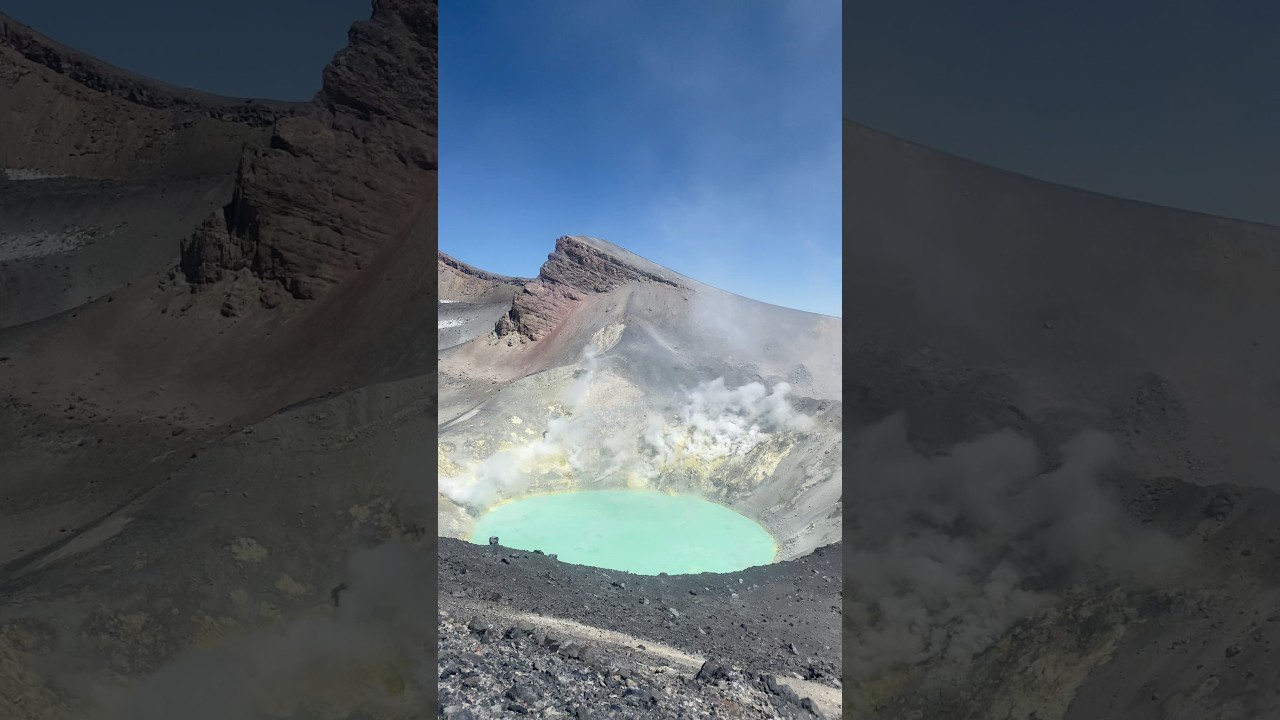 Volc&aacute;n Tupungatito | Laguna &aacute;cida🇨🇱#cajondelmaipo #laguna #erupci&oacute;n #volcanes #losandes #volcano