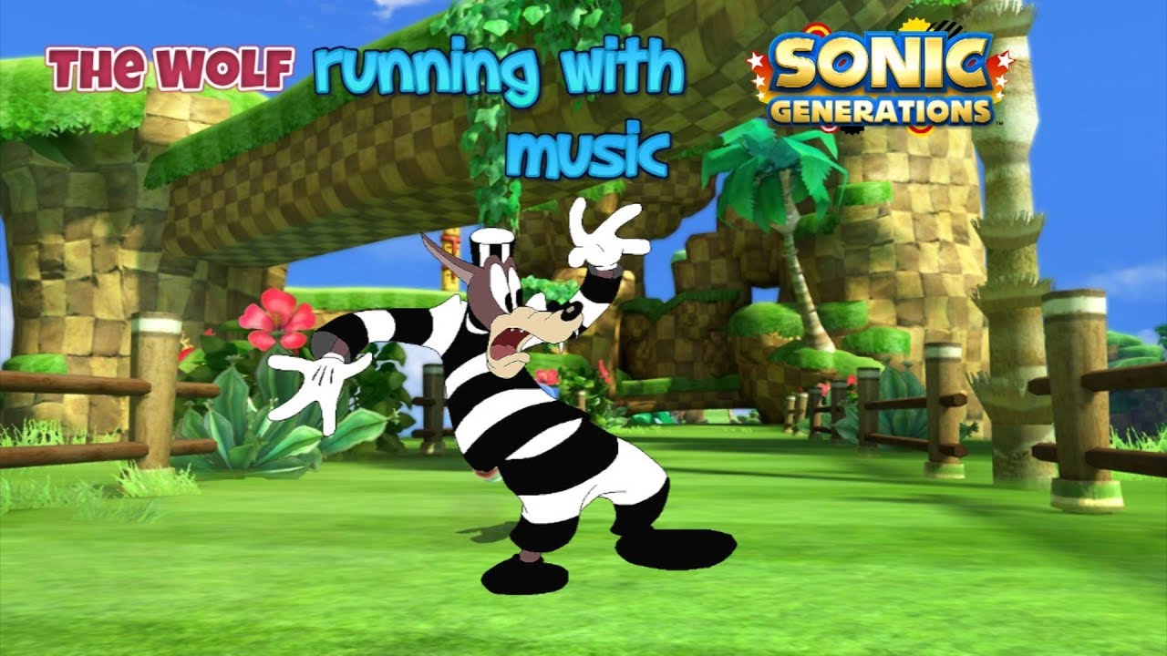 The Wolf Running with Sonic Generations Music