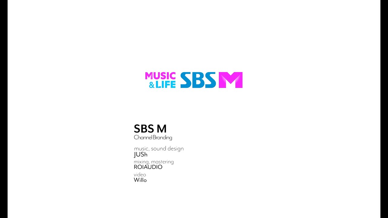 SBS M Channel Branding | SBS M 채널브랜딩