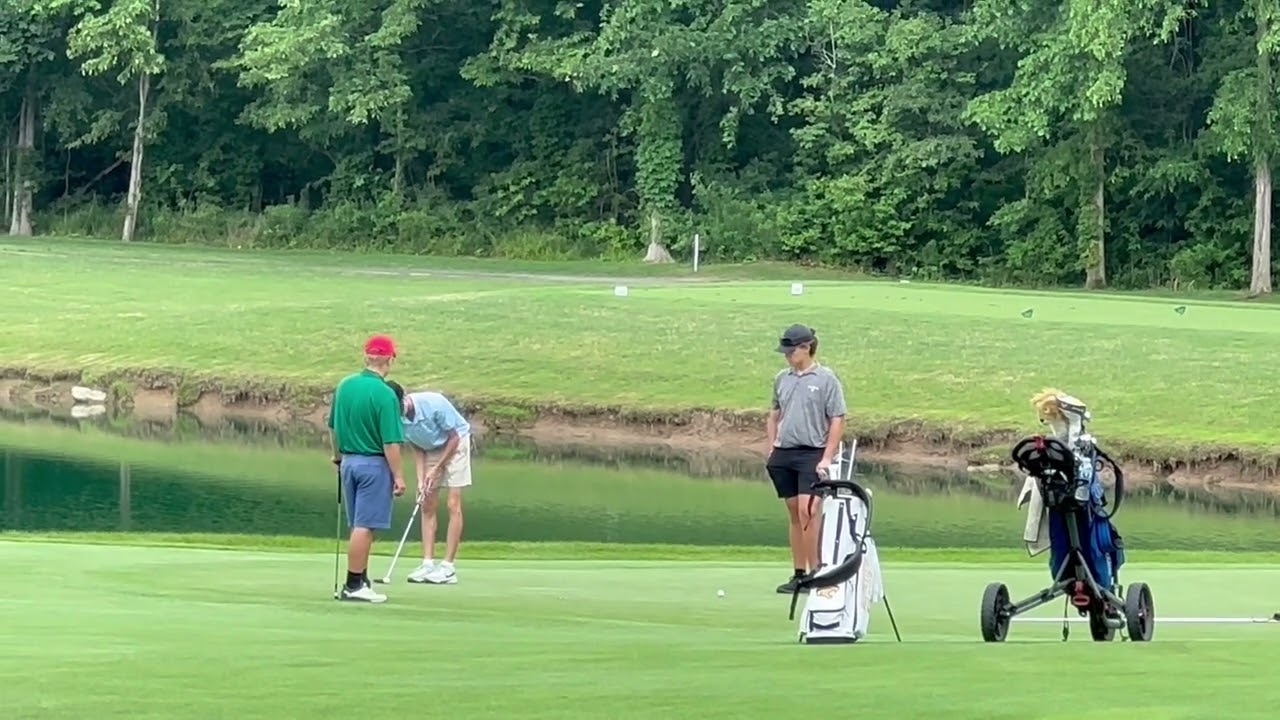 8/2023 - Putt for birdie. TJGA Tournament at Catawba Island Country Club.