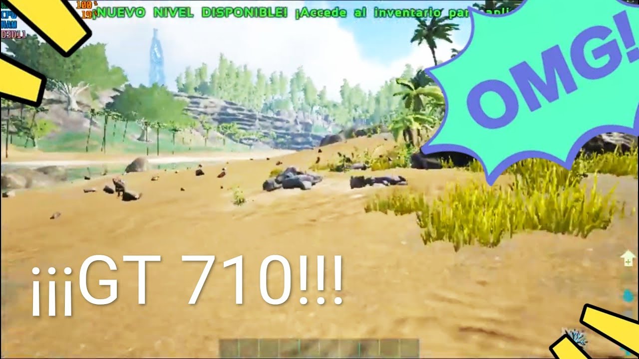 ARK  Survival Evolved gameplay gt 710