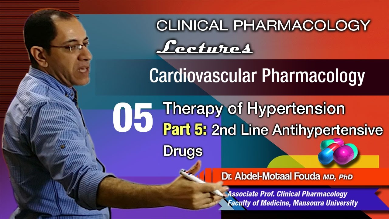 Cardiovascular Pharmacology (Ar) - 05 - 2nd line antihypertensive drugs
