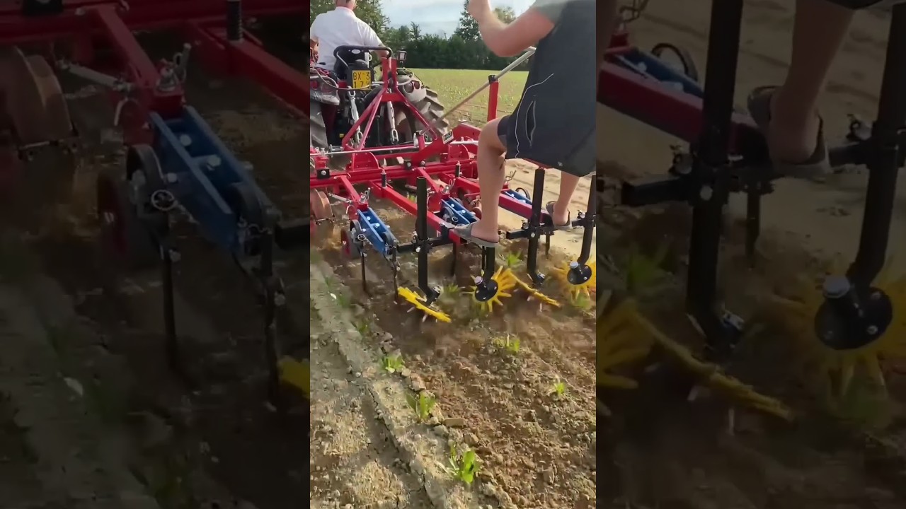 Weeding Machine For Row Crops || Made By Kult-Kress LLC Germany || #shorts