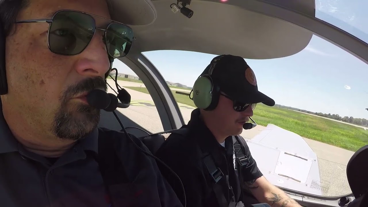 Flying with STL Flight Training CFII Josh Carroll in the Evektor Harmony