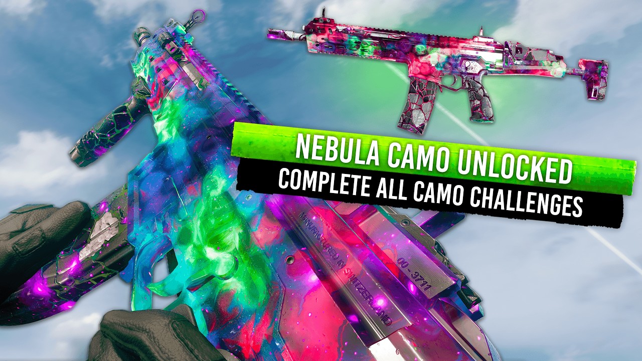 ПОЛНОЕ ОБНОВЛЕННОЕ РУКОВОДСТВО ПО КАМУФЛЯЖУ NEBULA ДЛЯ Black Ops 6