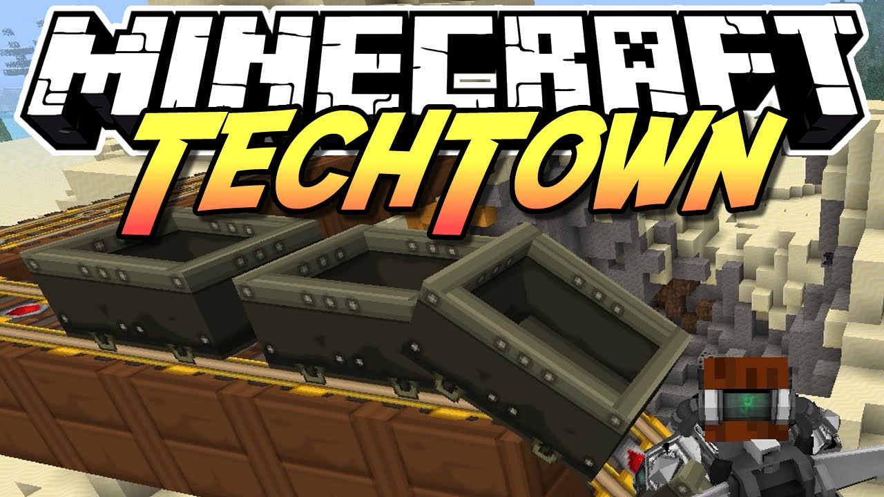 Minecraft TechTown - ACHTERBAHN AUFFAHRT #98 | DEBITOR