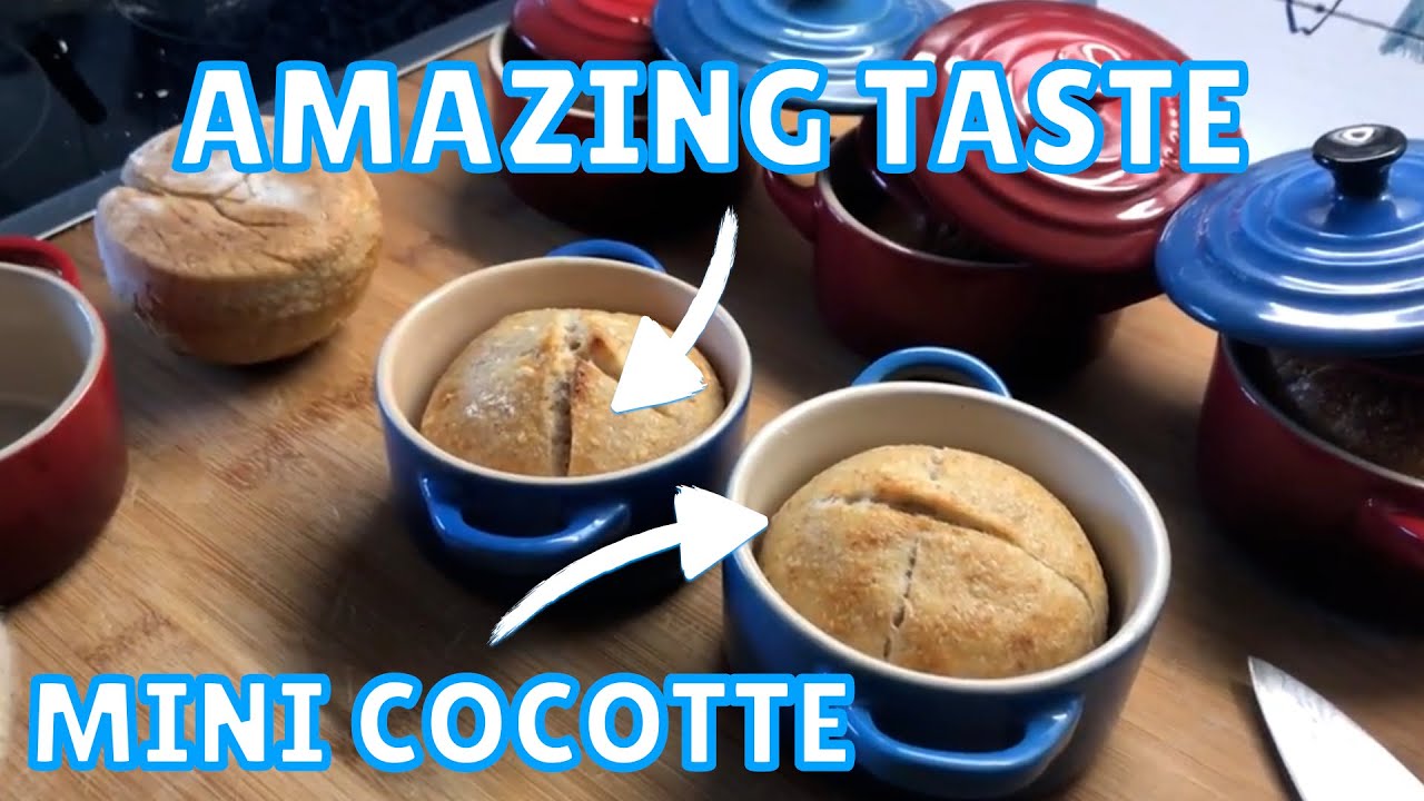 Le Creuset Cocotte Sourdough Buns - Making Amazing Sourdough Buns in the Mini-Cocottes
