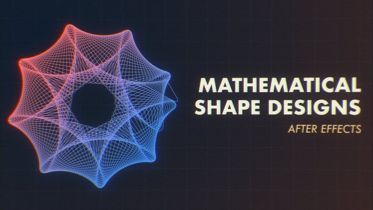 After Effects: Mathematical Shape Designs + FREE PRESET DOWNLOAD