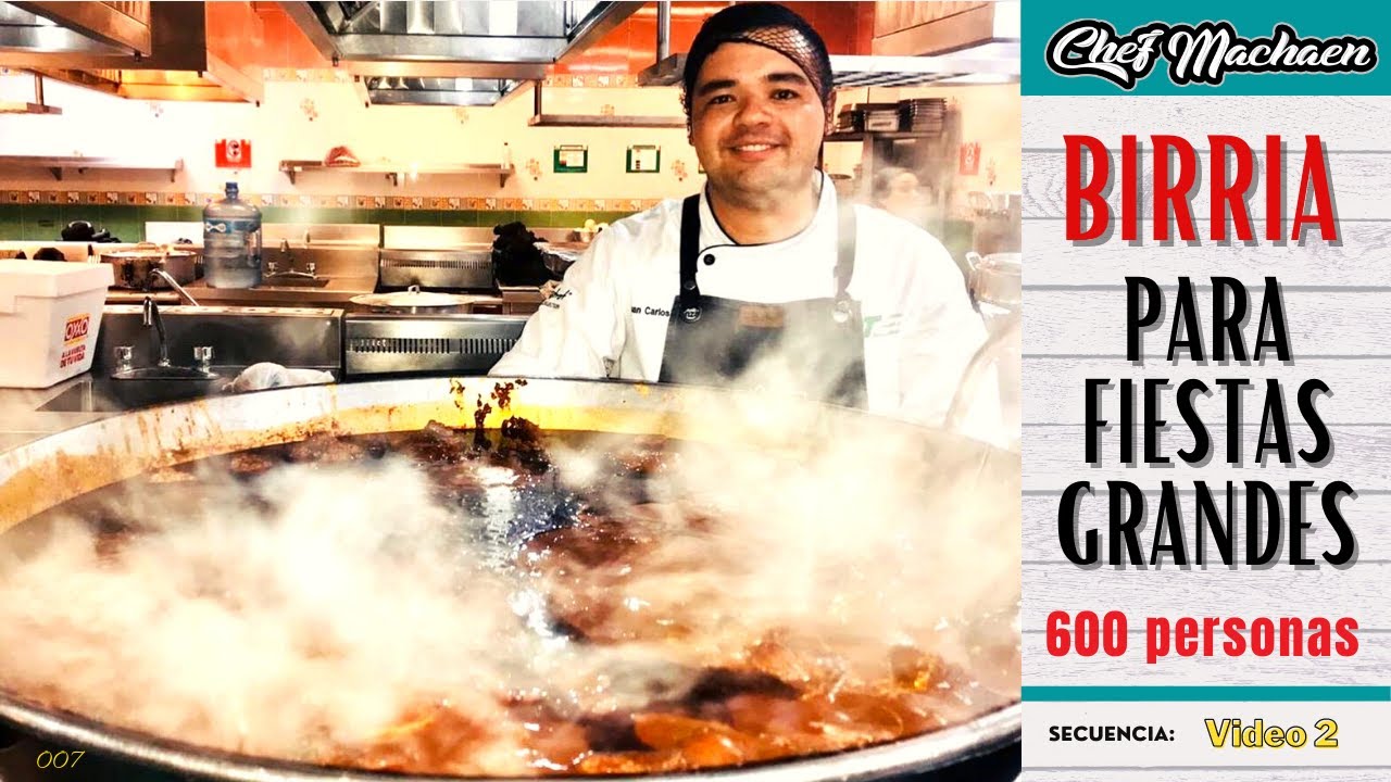 Birria de Res para fiestas | Cómo cocinar para más de 500 personas | Cocina Rápida y Fácil