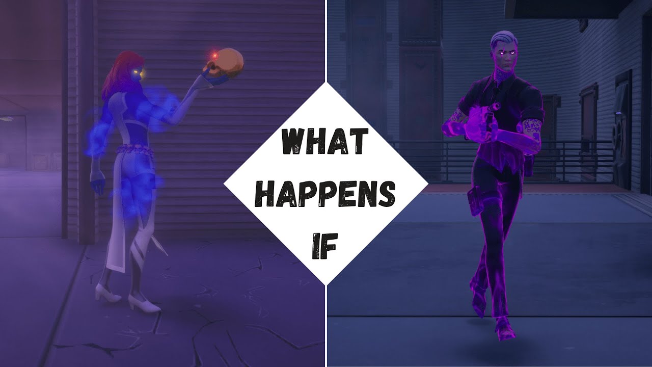 What Happens if You Eliminate Shadow Midas Boss as Mystique in Fortnite! Shadow Midas Skin Gameplay
