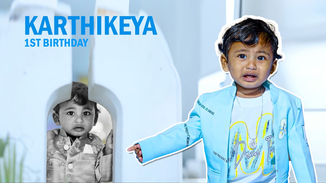 Karthikeya 1st Birthday || VIJAYAWADA || VISUAL SAINT VFX ||  