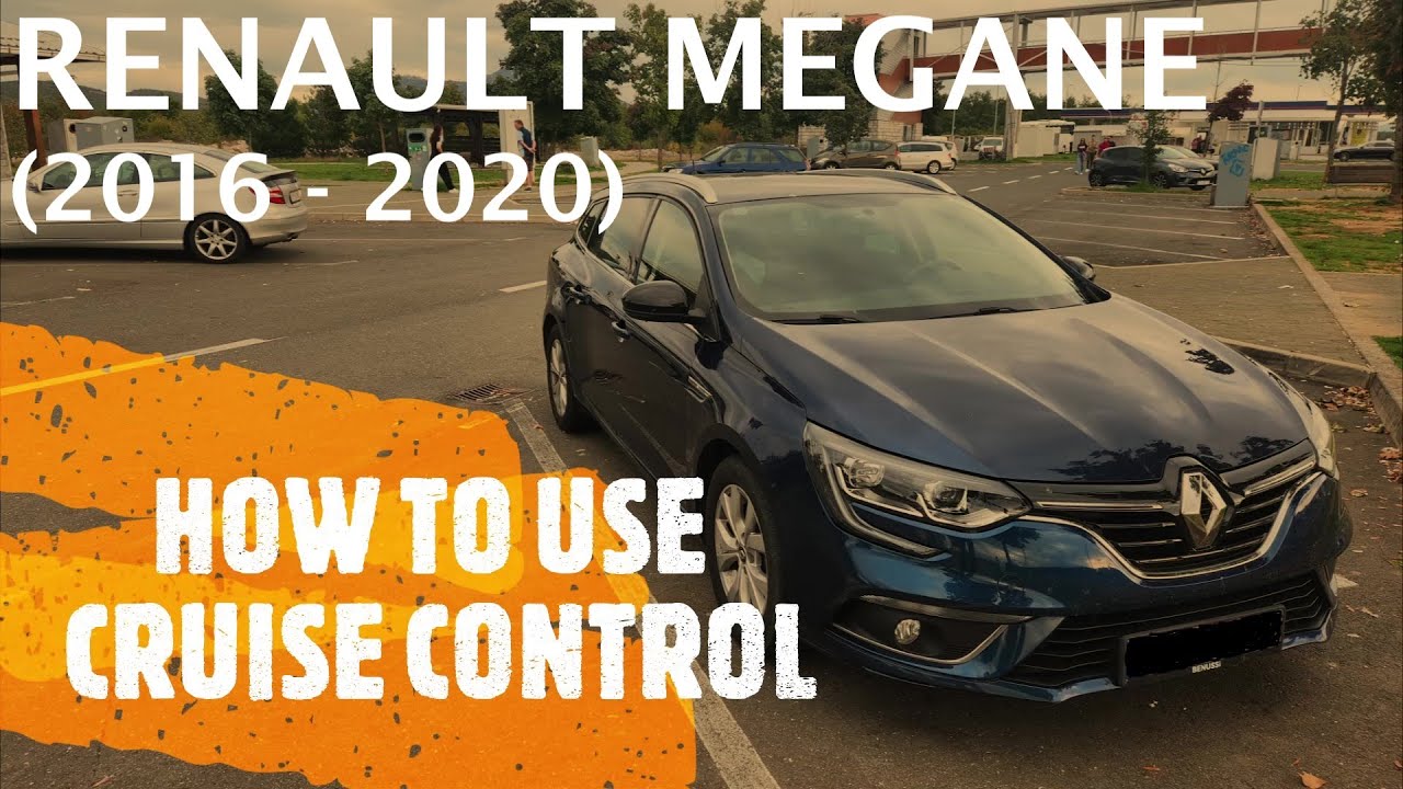 Renault Megane — КАК ПОЛЬЗОВАТЬСЯ КРУИЗ-КОНТРОЛЕМ? (2016–2020)