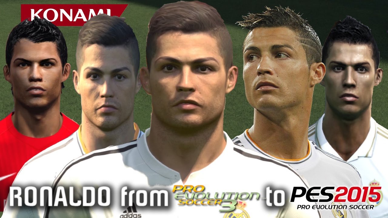 RONALDO from PES 3 to PES 2015