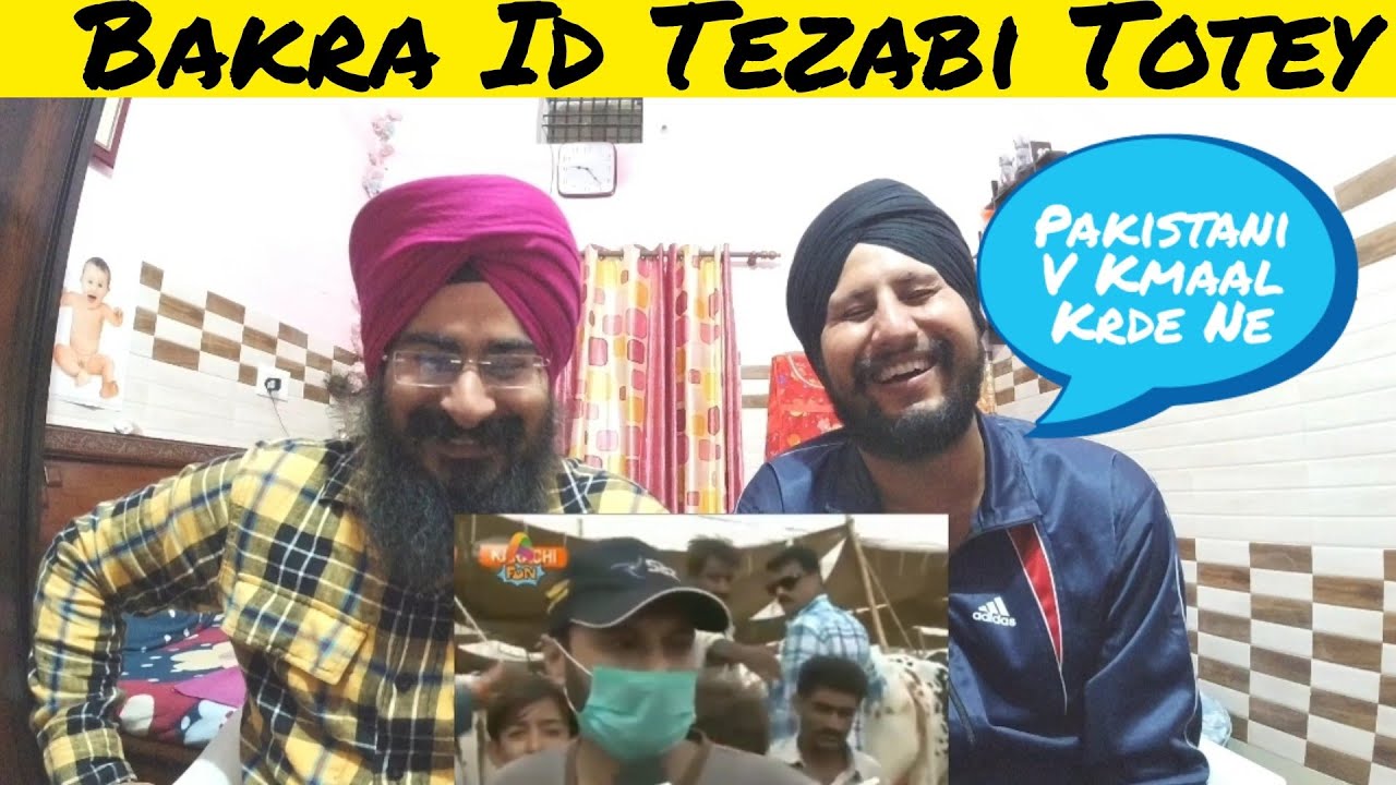Sikh Bro Reacting On Bakra Eid Completion | Funny Azizi Totay | Tezabi Totay |LuckyRV Vlog