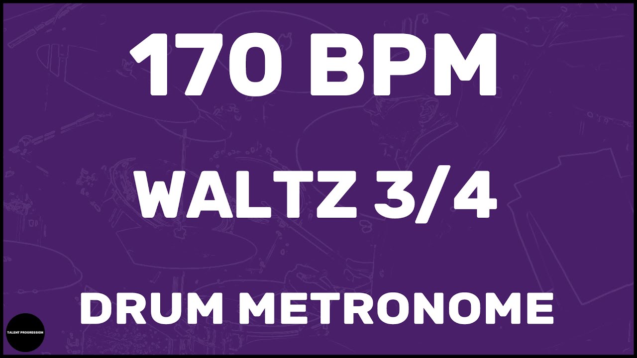 Waltz 3/4 | метроном | 170 BPM