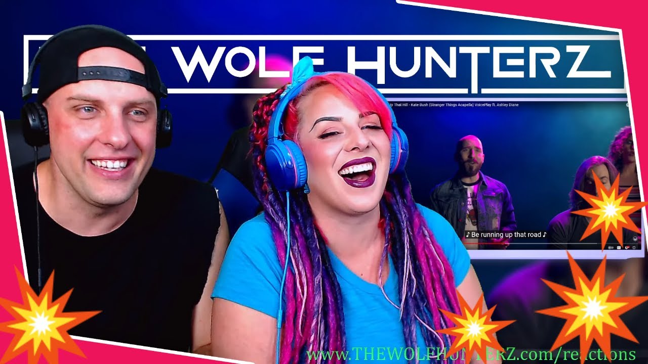 Running Up That Hill - Kate Bush (Stranger Things Acapella) VoicePlay ft. Ashley Diane | Reaction