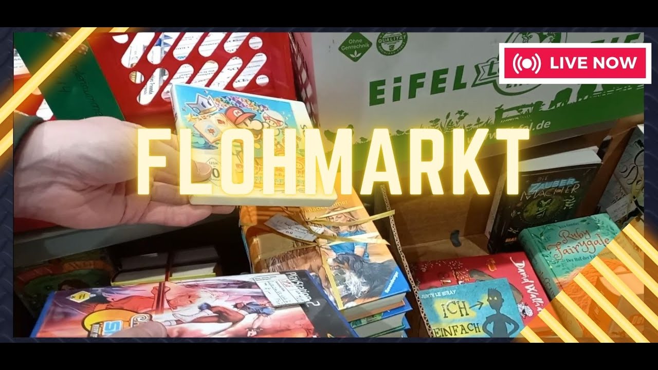 FLOHMARKT LIVE #45 - Wider Erwarten tolle Schätze auf dem Kindertrödel ergattert!