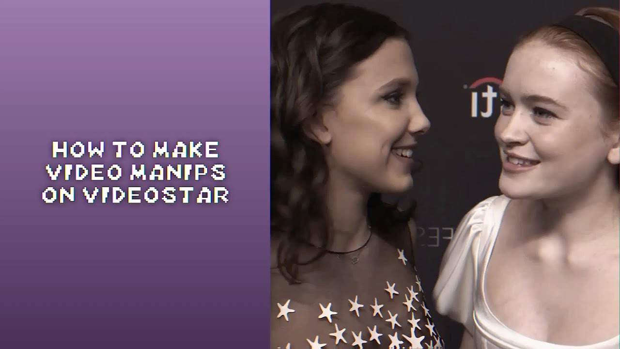 how to make manips on videostar