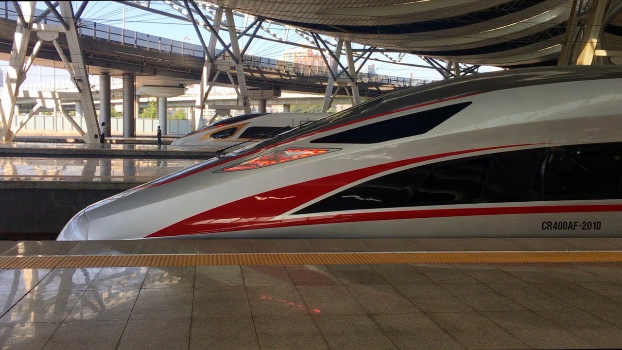 China Fuxing High Speed Bullet Train 350km/h!