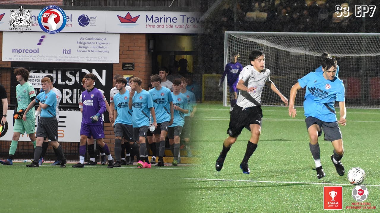 FA YOUTH CUP - Match Coverage - Marine v Vauxhall Motors U18s