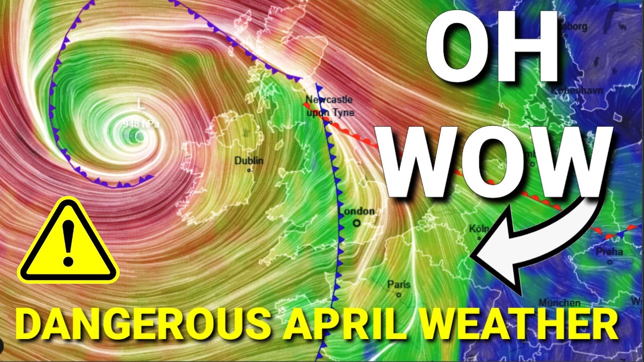 Dangerous April Weather Alert UK: Cold Blasts, Frost, Storms Ahead / Mr Tien-WalkingTour