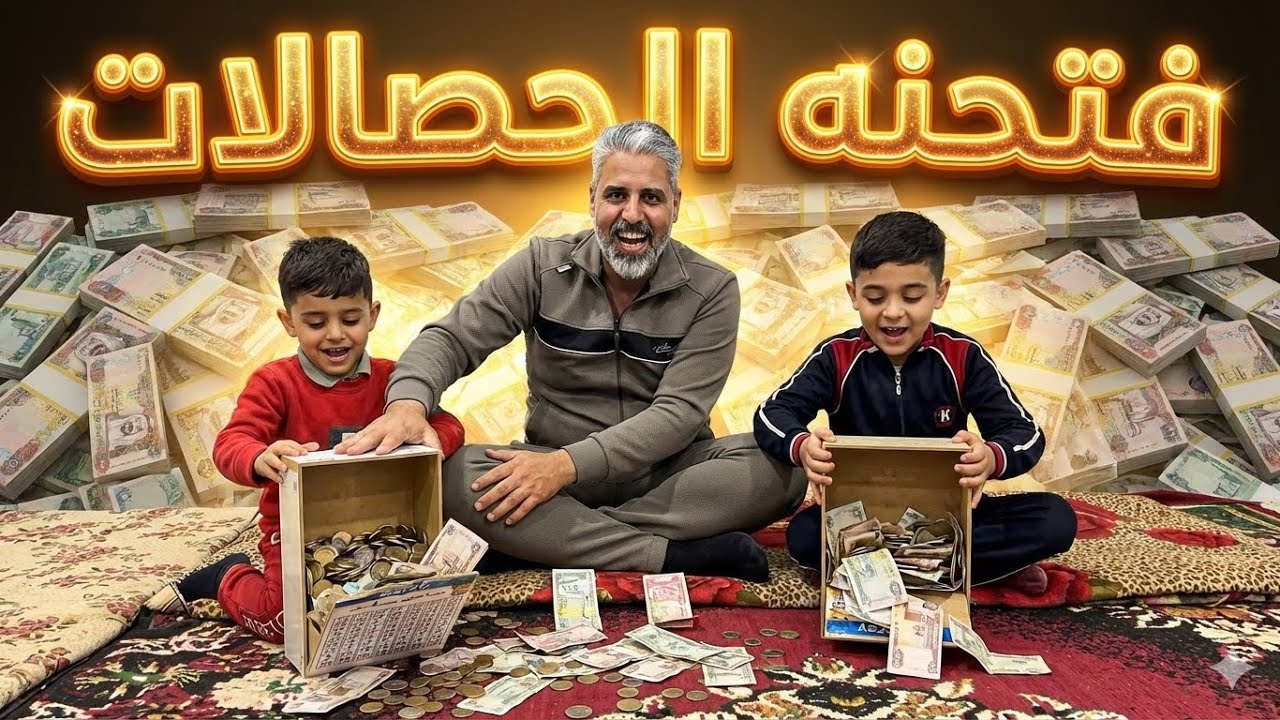 فتح حصالات صوفي وامولي !!