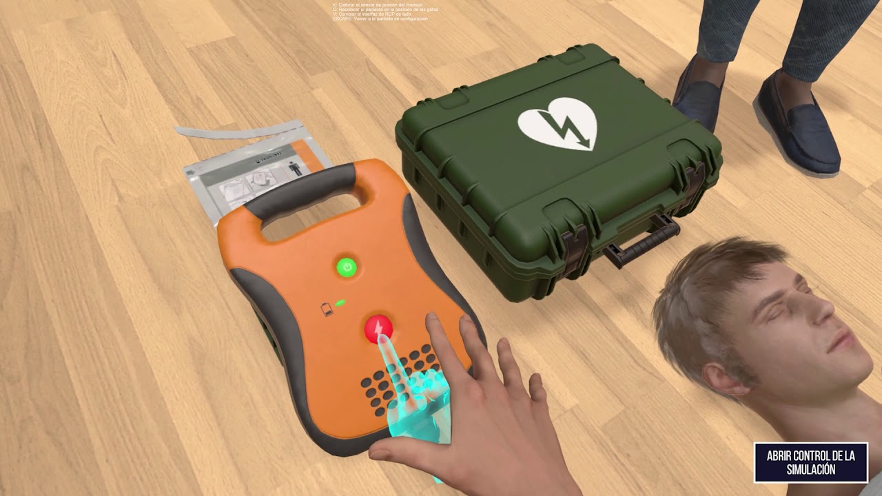 Training for CPR (Cardiopulmonary resuscitation) 💓 through #VirtualReality | LudusGlobal