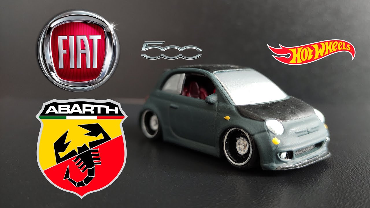 Fiat 500 Hot Wheels custom