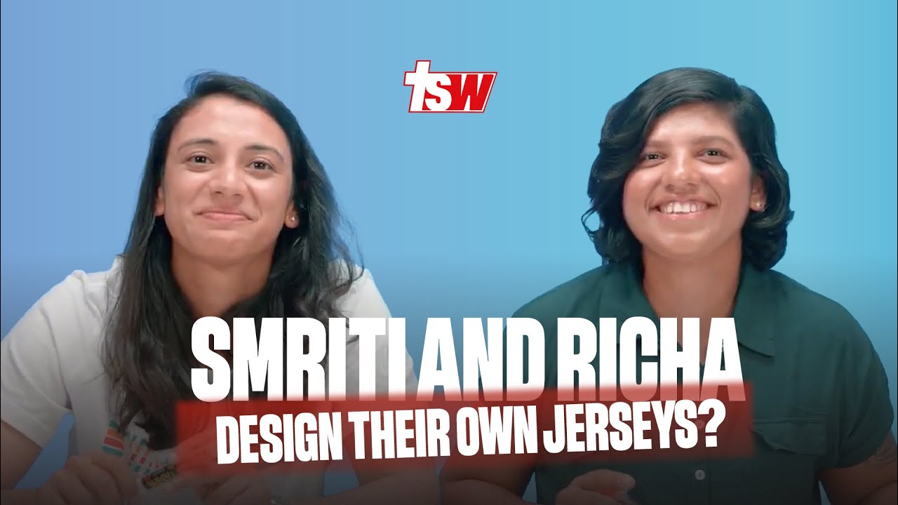 Smriti Mandhana and Richa Ghosh Play The Jersey Design Challenge | The Sports Women