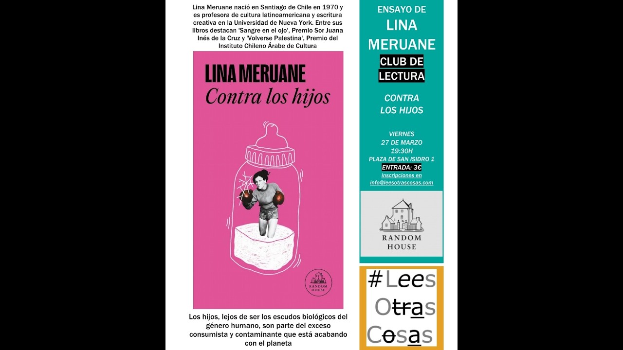 'Contra los hijos' de Lina Meruane