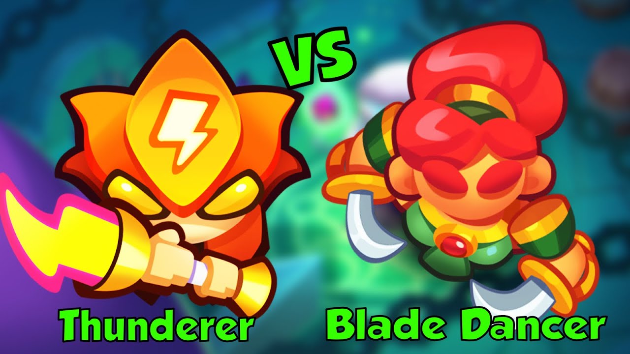 Blade Dancer vs Thunderer Rush Royale Best Deck Gameplay PvP F2P