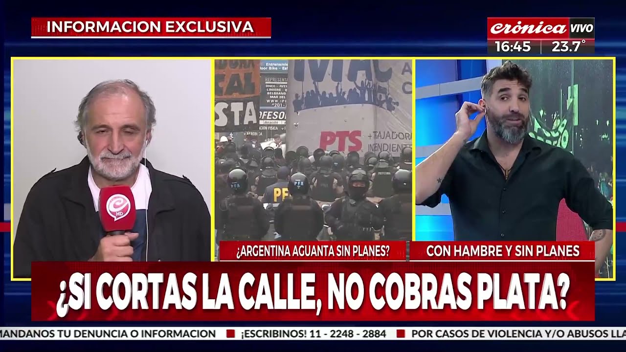 Debate sobre los piquetes // Eduardo 