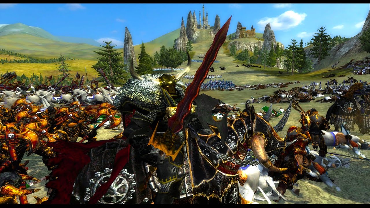 Call of Warhammer: Beginning of the End Times - High Elves vs Chaos - CUSTOM SCENARIOS