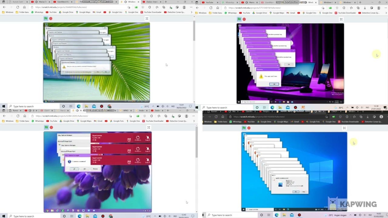 Windows Crazy Error Battle
