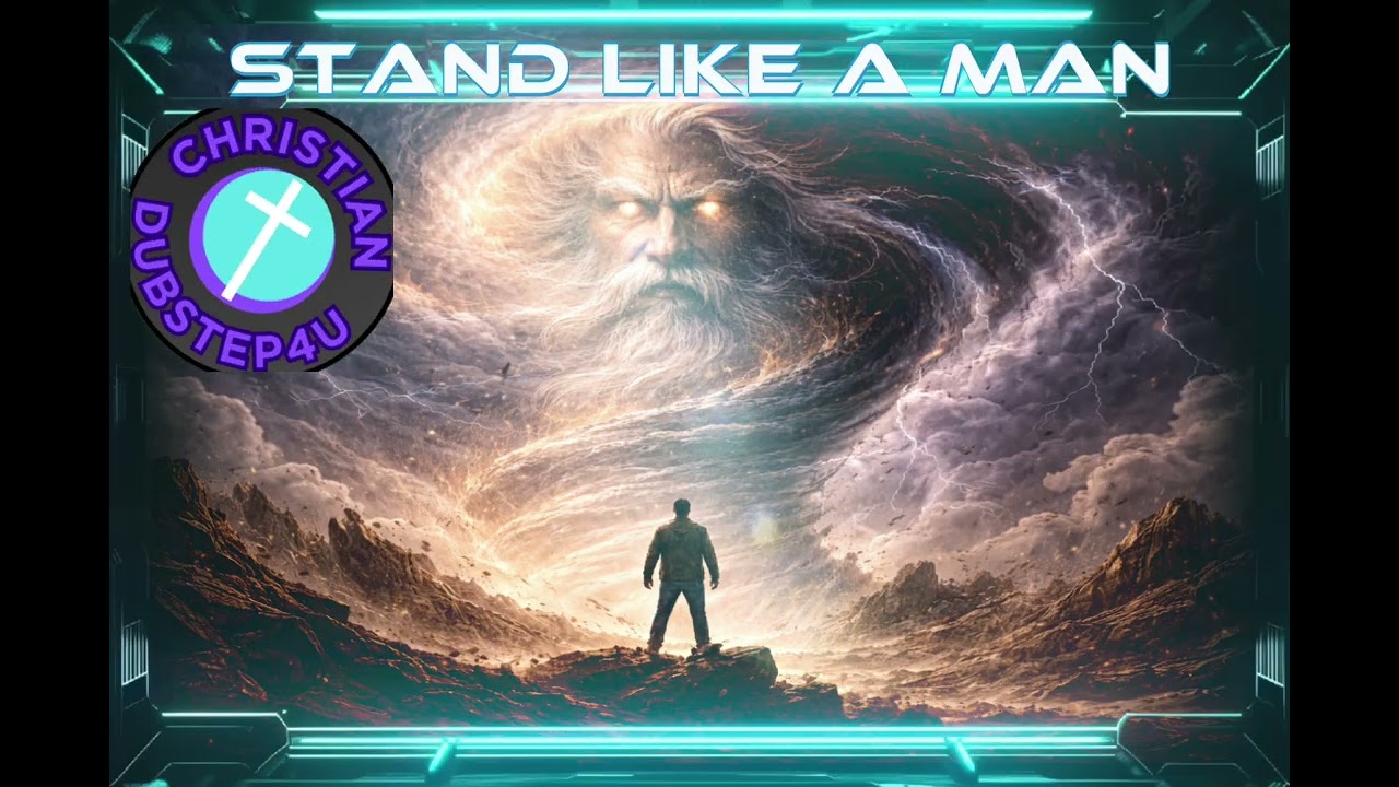 🔥 STAND LIKE A MAN 🔥 When God Speaks from the Storm #ChristianDubstep #BibleBass
