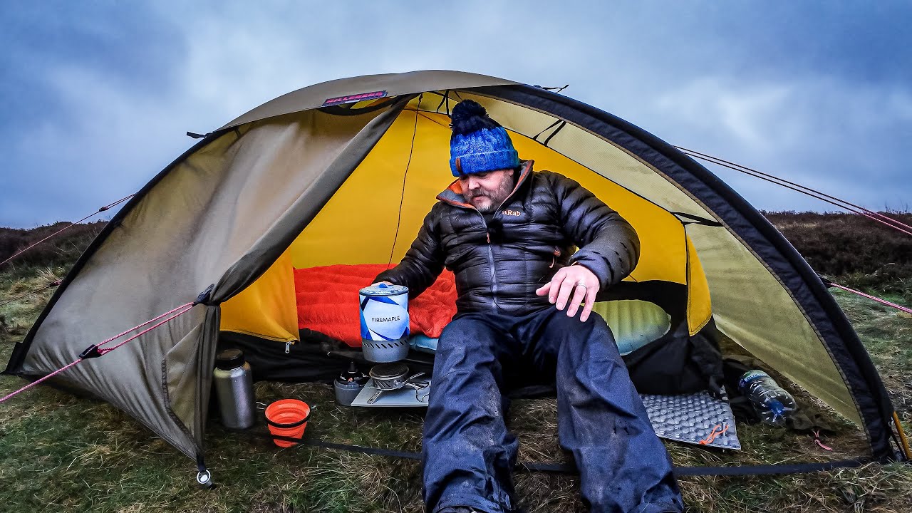 Solo Tent Camping - Boggy Conditions