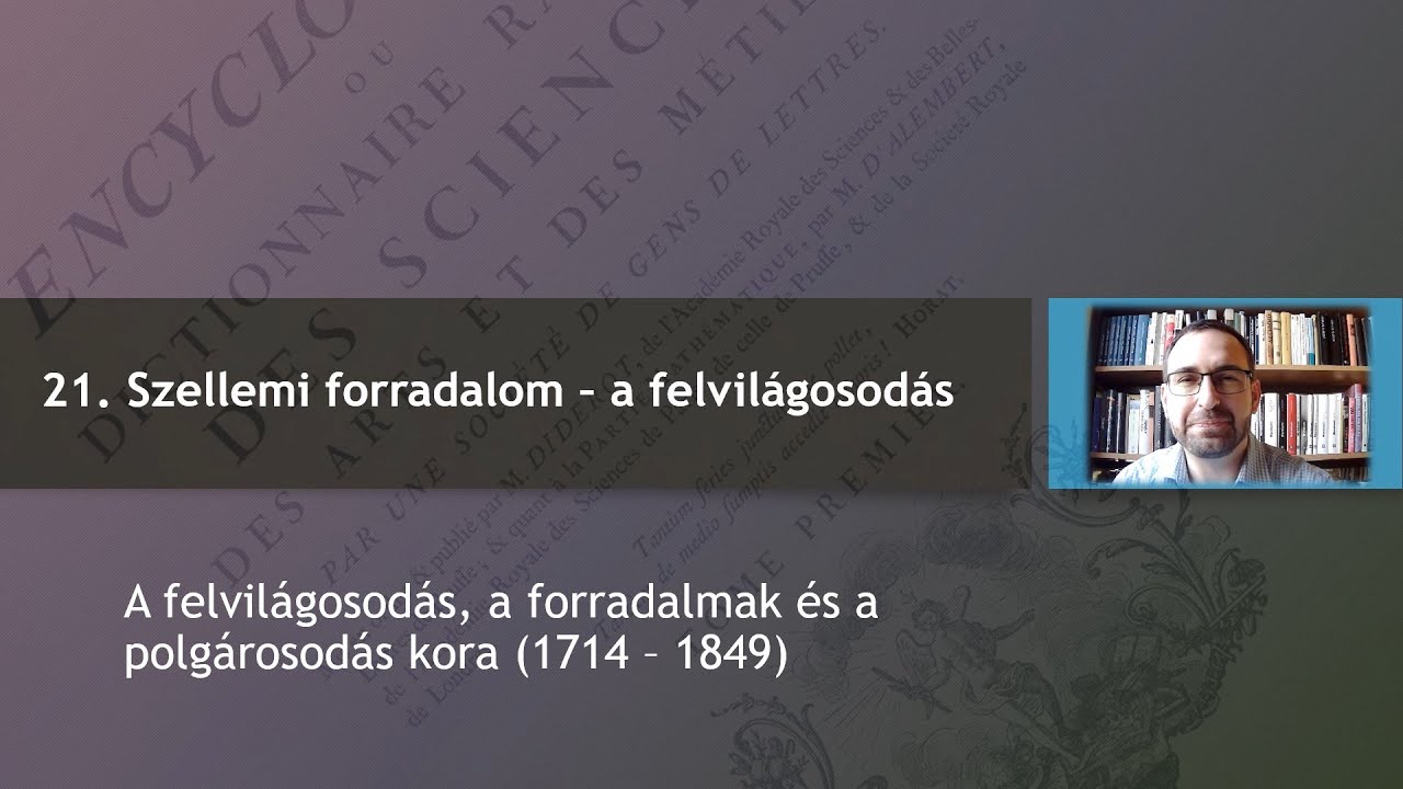 Szellemi forradalom - a felvilágosodás - Száray - Történelem 10. 21 - animált powerpoint