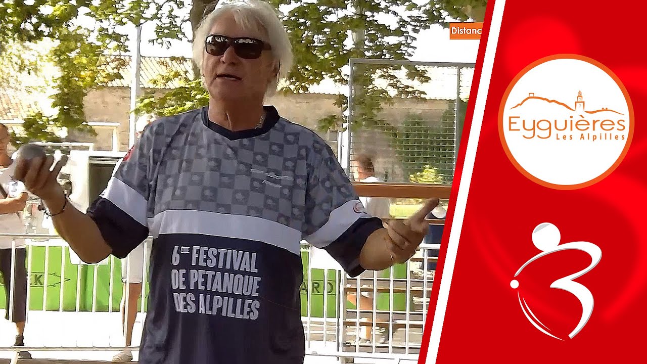 Marco FOYOT, 70 ans et encore décisif face à DEMISSY : Festival de pétanque des Alpilles à Eyguières