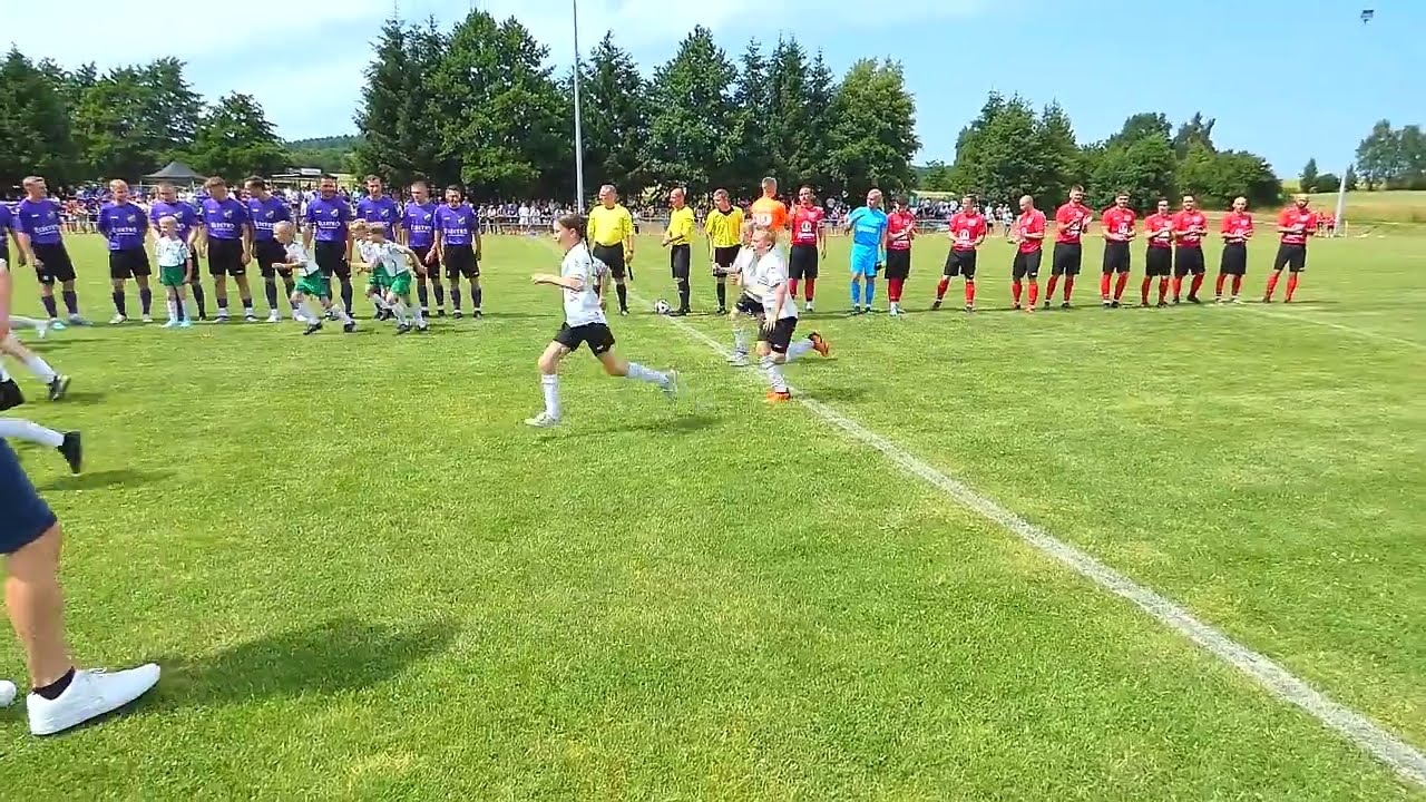 Finale FVO-Kreispokal 24/25 | Friedersdorf - Kemnitz 3:2 (1:1)(vor dem Spiel)