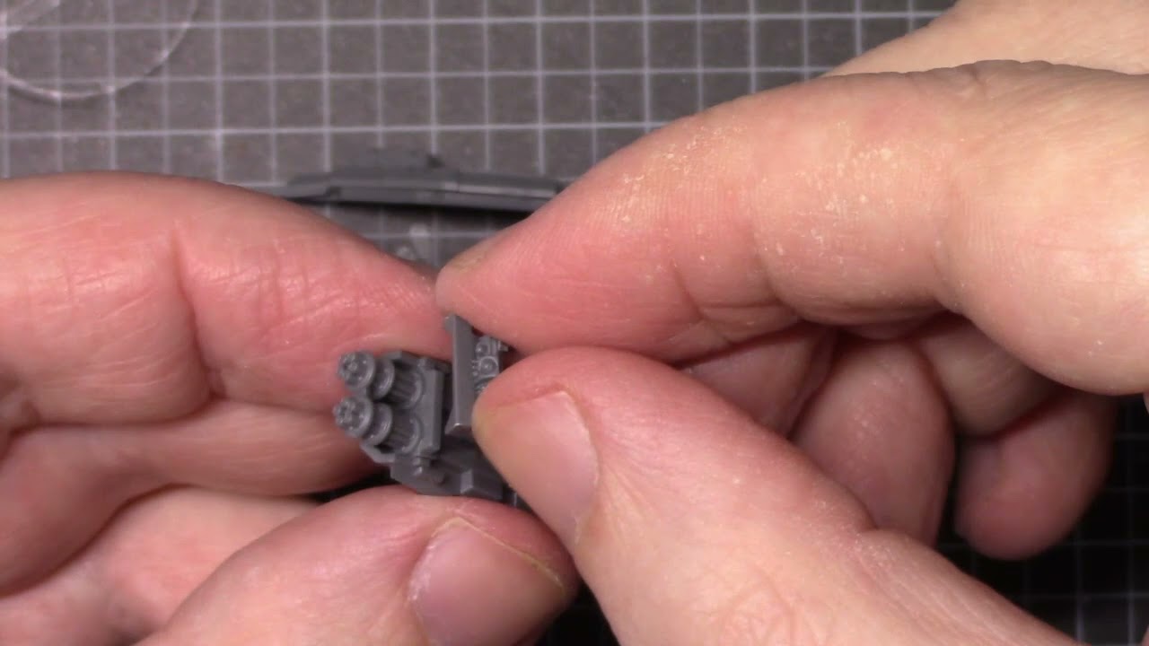 Aeronautica Imperialis Building and Magnetising the Fire Raptor Gunship
