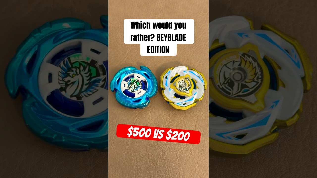 Which would you rather? BEYBLADE EDITION #beybladex #anime #collection #hobby