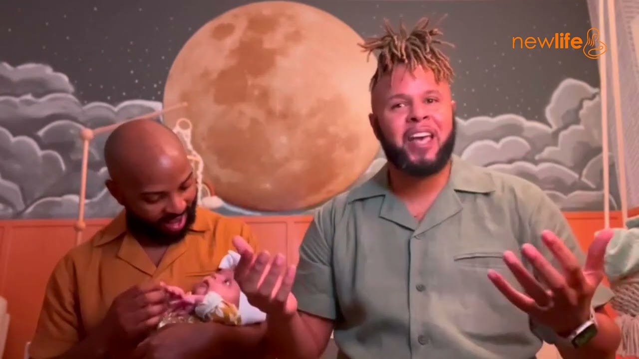 American same sex couple joyful surrogacy journey at New Life Mexico