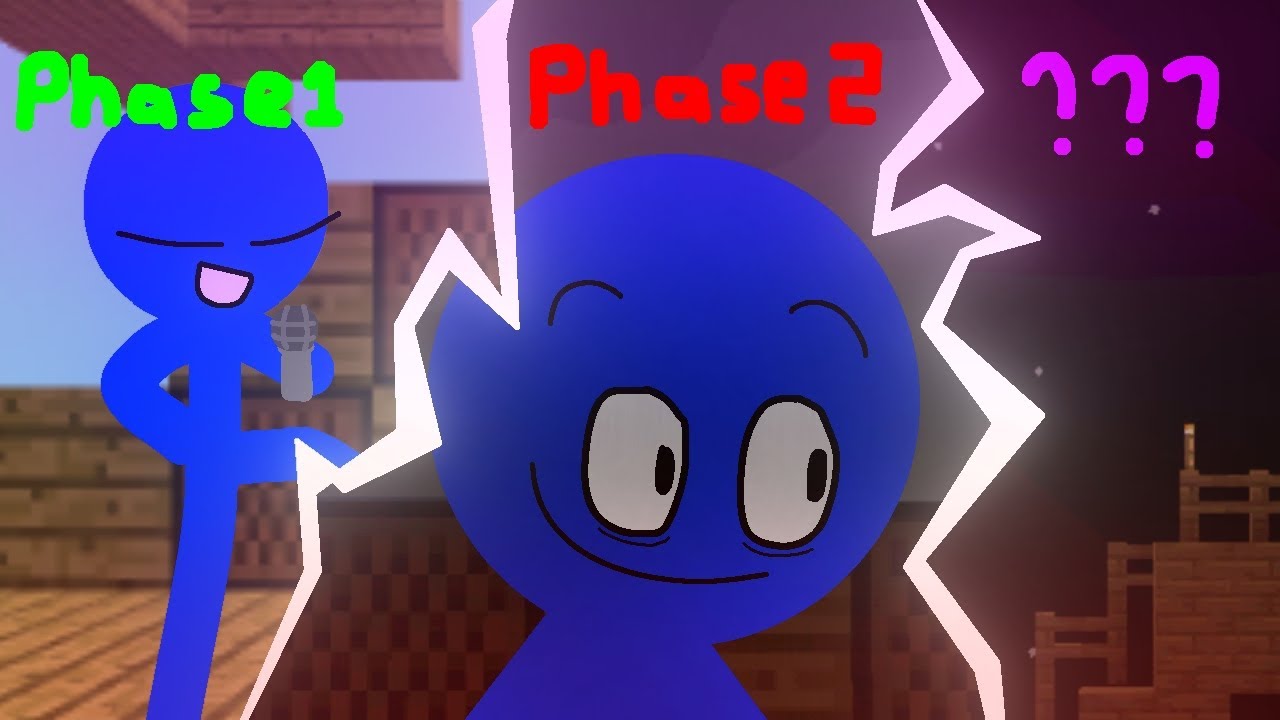 FNF Mod: From Blue Stickman to Skylands Legend 😱