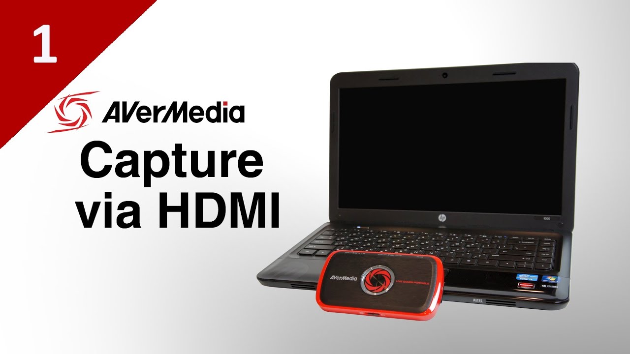 How to Capture Laptop with AVerMedia LGP via HDMI