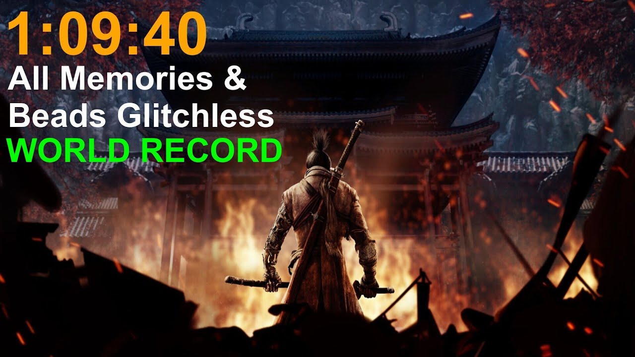 Sekiro All Memories & Beads Glitchless Speedrun in 1:09:40 [Former World Record]