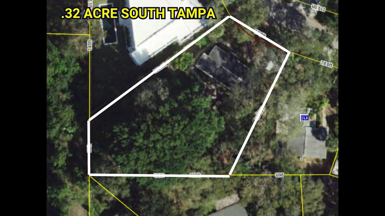 Rare .32 Acre Development Opportunity in South Tampa | Builder & Investor Lot