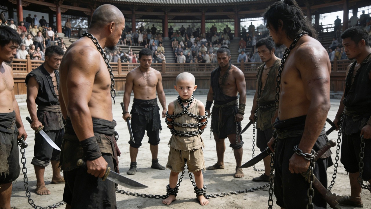 功夫小子使出绝世武功，单挑武林数名高手，无人能敌！#kungfu #cdrama #中国电视剧