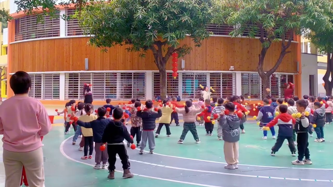 Chinese kindergarten!No Laziness Always Fresh At Whole Day#dance#performance#china⁠⁠@Kiaan-Academy