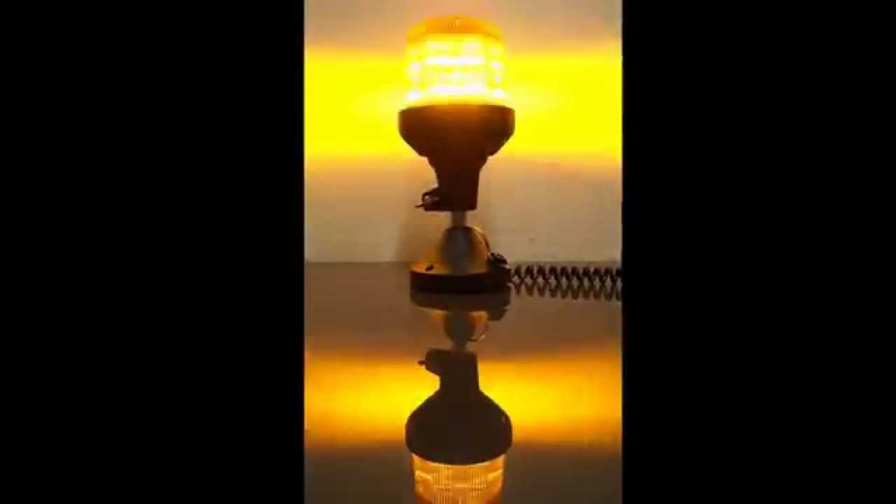 LED-Rundumkennleuchte Axixtech B14 (12 / 24V)